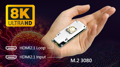 YUAN Releases the World's First 8K60 M.2 Video Capture Card - SC750N1 M.2 HDMI2.1
