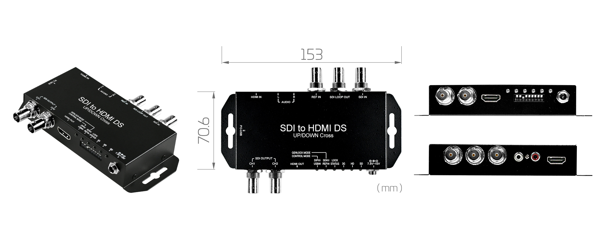 SDI⇌HDMI Genlock Cross