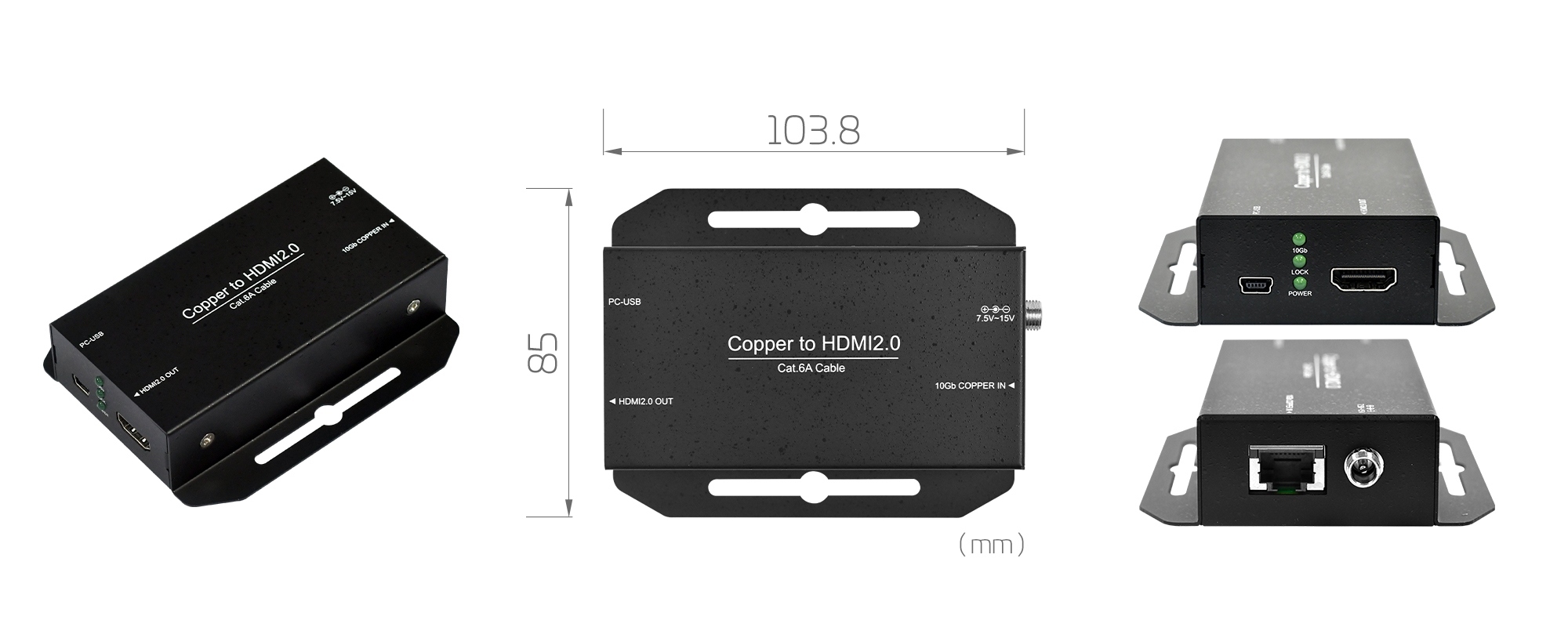 Copper to HDMI2.0