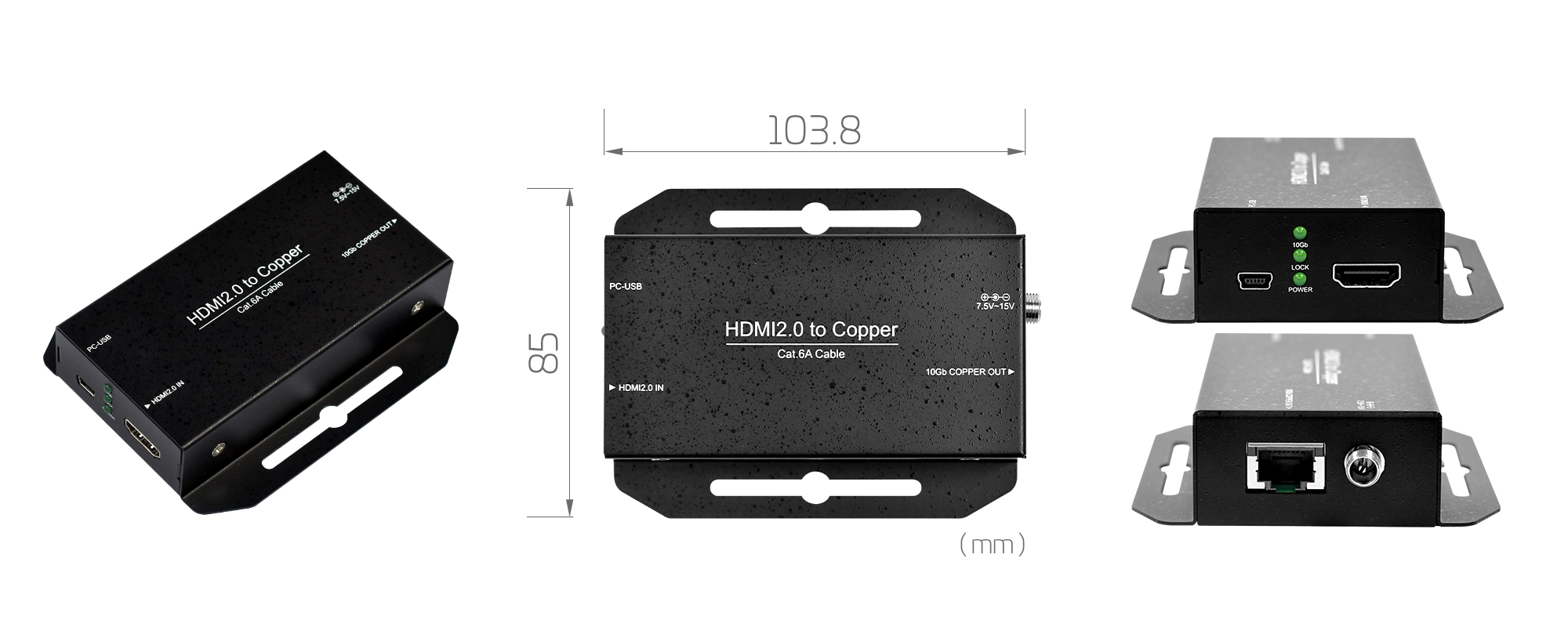 HDMI2.0 to Copper 