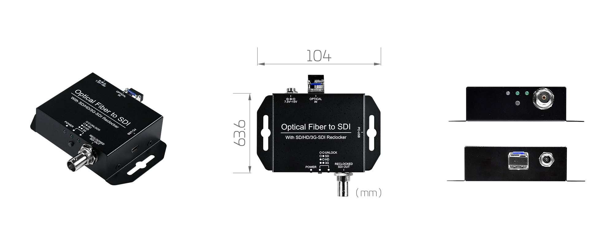 Optical Fiber to SDI