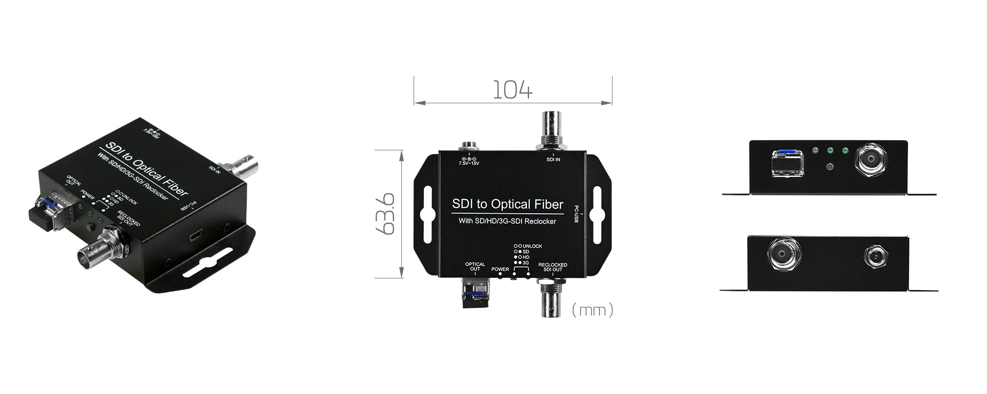 SDI to Optical Fiber