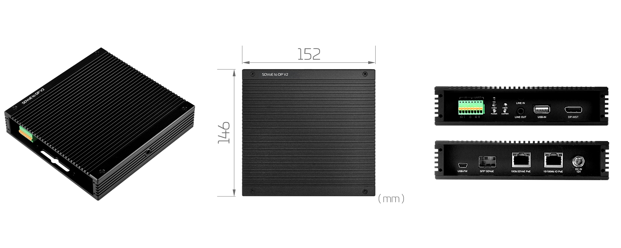 SDVoE to DP V2