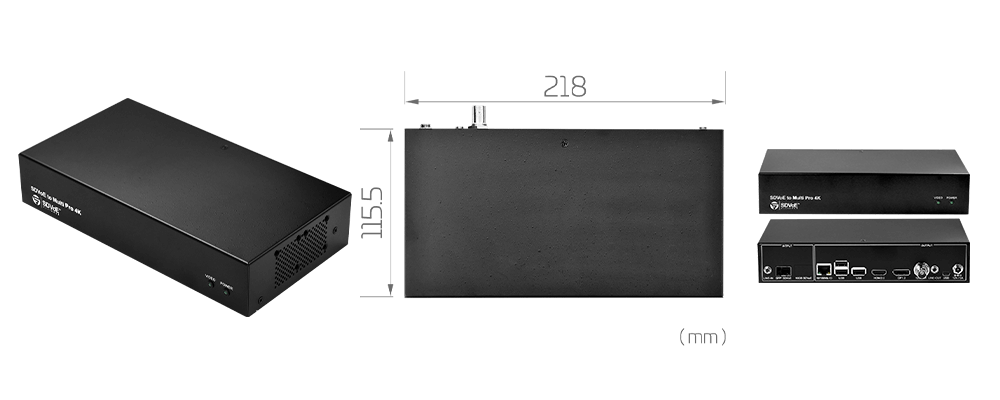 SDVoE to Multi Pro 4K-F