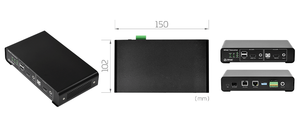 HDMI2.0 and SDVoE Transceiver